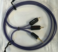 WireWorld Pulse Mini Jack Interconnect 3.5mm To 2xRCA 2.0m - NEW OLD STOCK